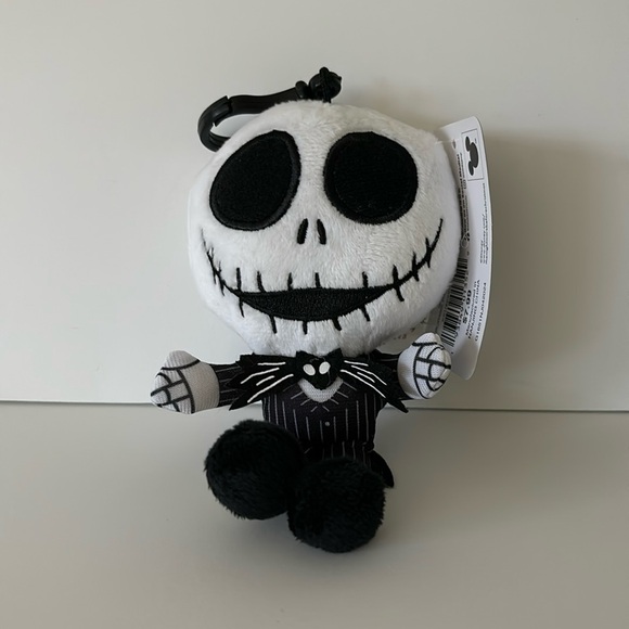 Other - Disney 6” Jack plush bag clip the nightmare before Christmas